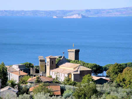 Lake of Bolsena Lago di Bolsena